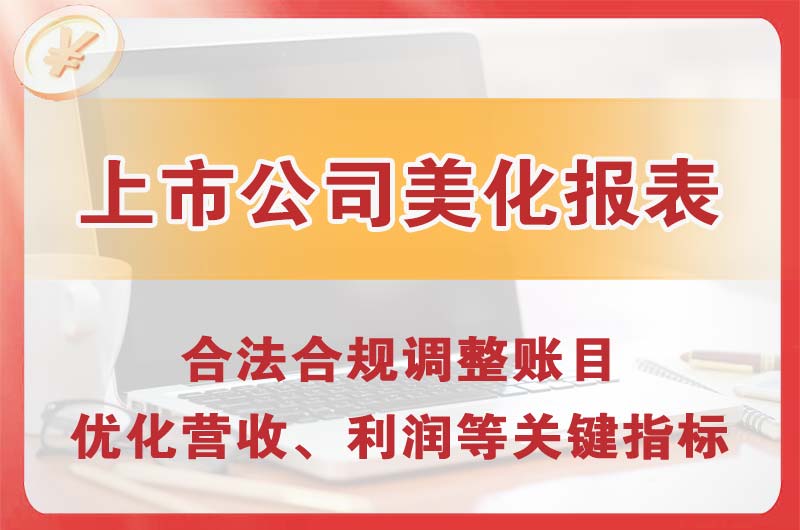 绍兴上市公司美化报表